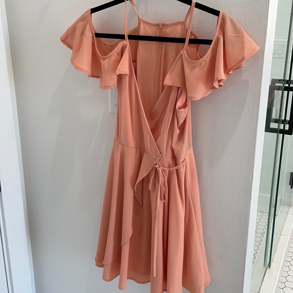 Peach Dress